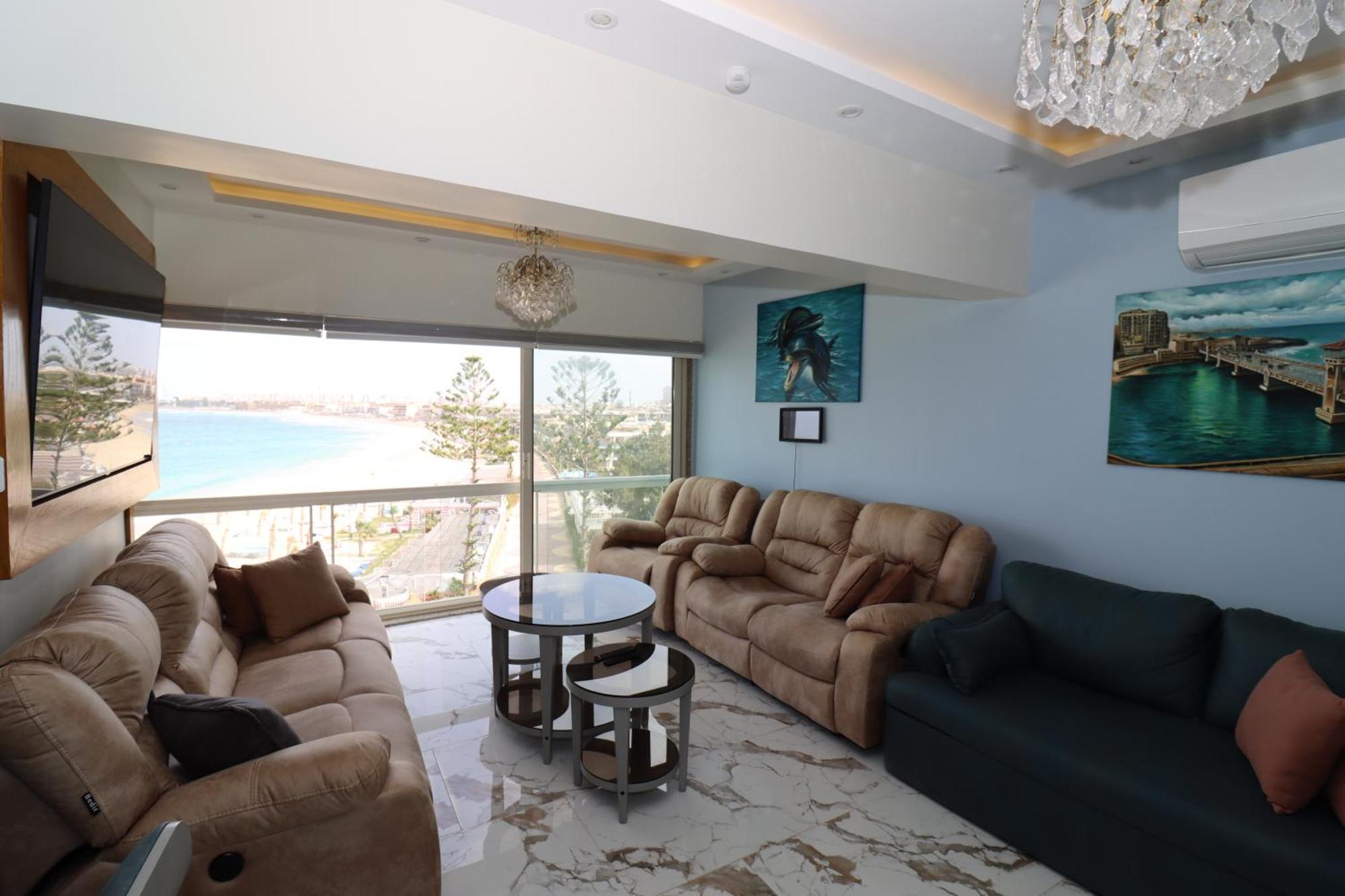 Beach Luxury Mamoura Private Beach Александрия Екстериор снимка